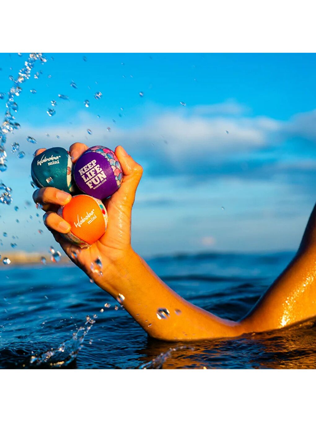 Orijinal Suda Zıplayan Top Hardal-1