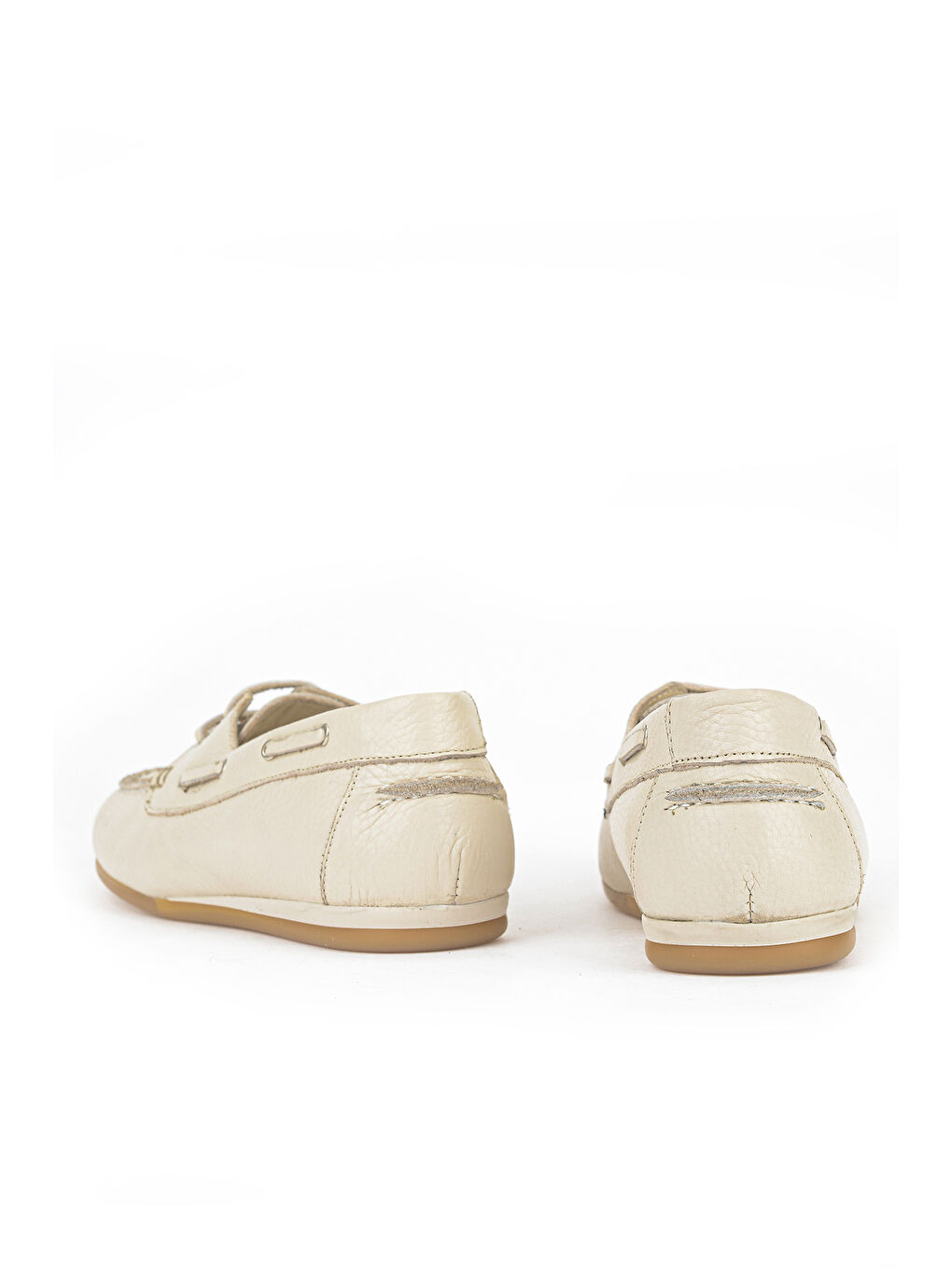 Kadın Hakiki Deri Günlük Ayakkabı 1611022Z2776 Bej-2