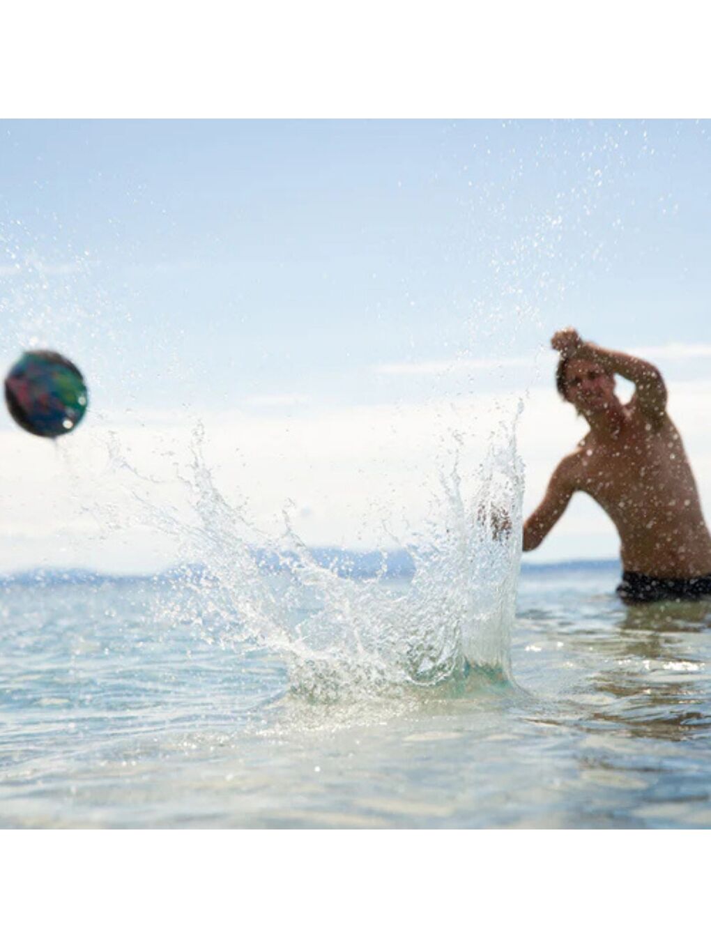 Orijinal Suda Zıplayan Top Kırmızı-3