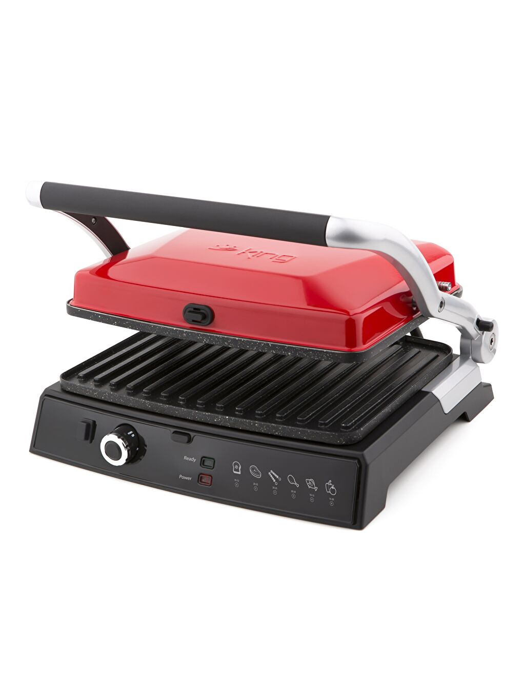 K-462R Grıll Master Kırmızı  Izgara Ve Tost Makinesi-1