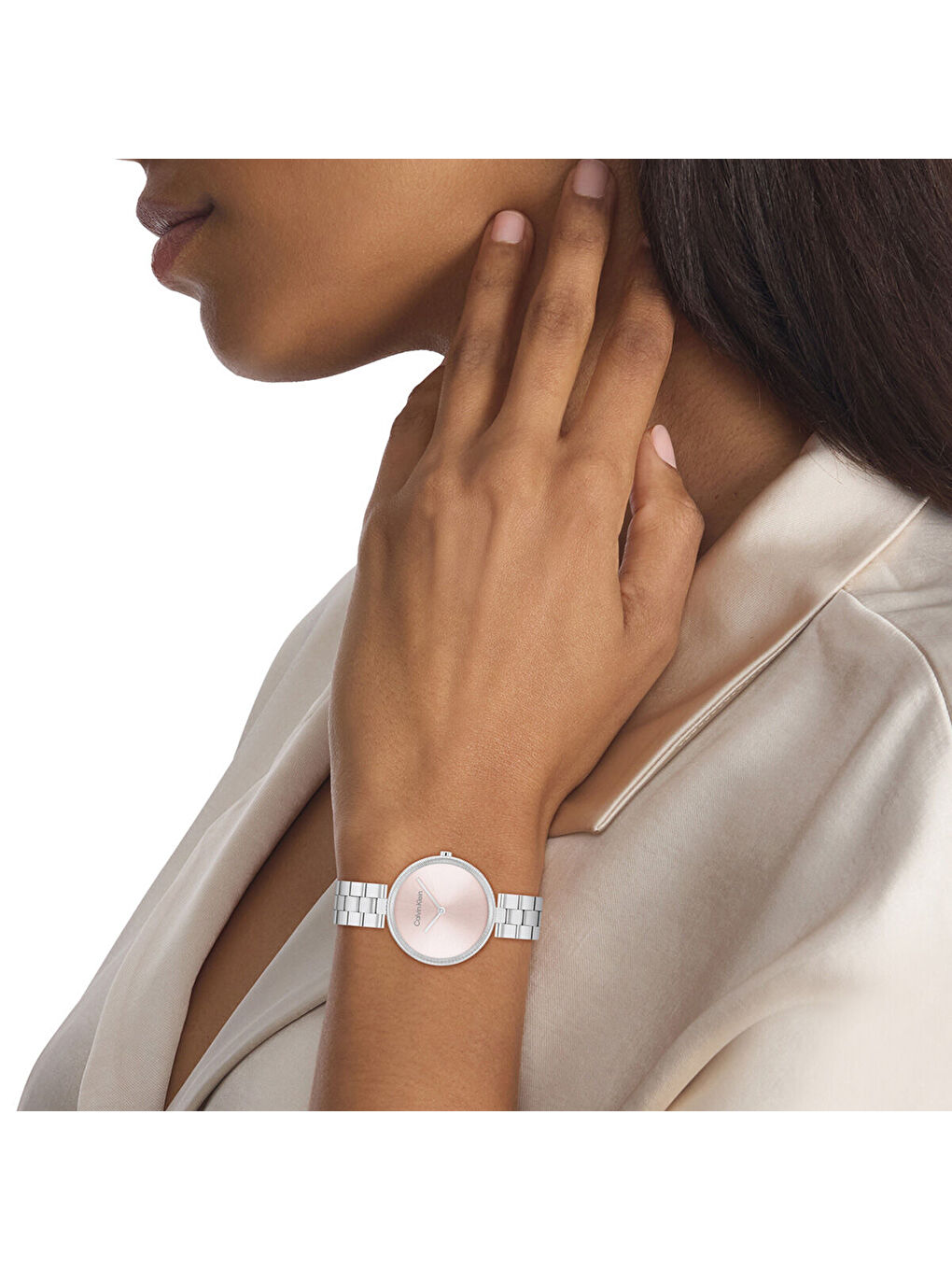 Gri CK25100015 Kadın Kol Saati-3