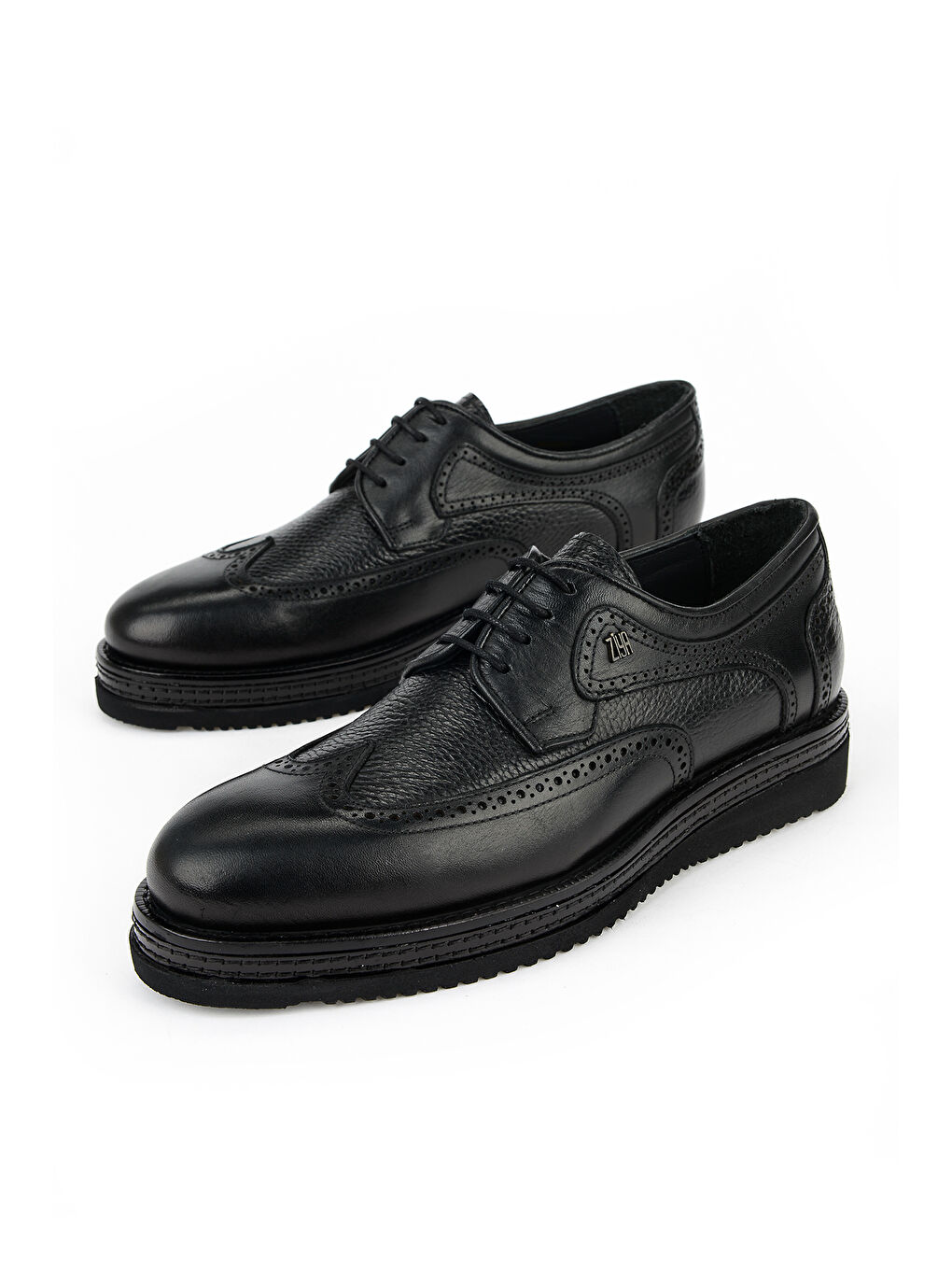 Erkek Hakiki Deri Ayakkabı 1611063Z2989 Siyah-4