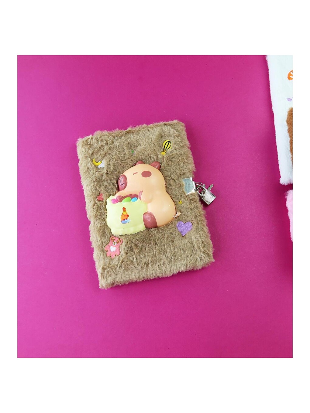 Sukişi Kapaklı Kilitli Günlük Defter