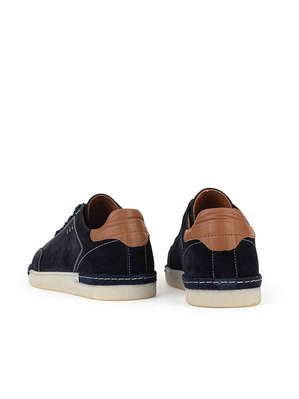 Erkek Hakiki Deri Günlük Ayakkabı 1611064Z226 Lacivert-2