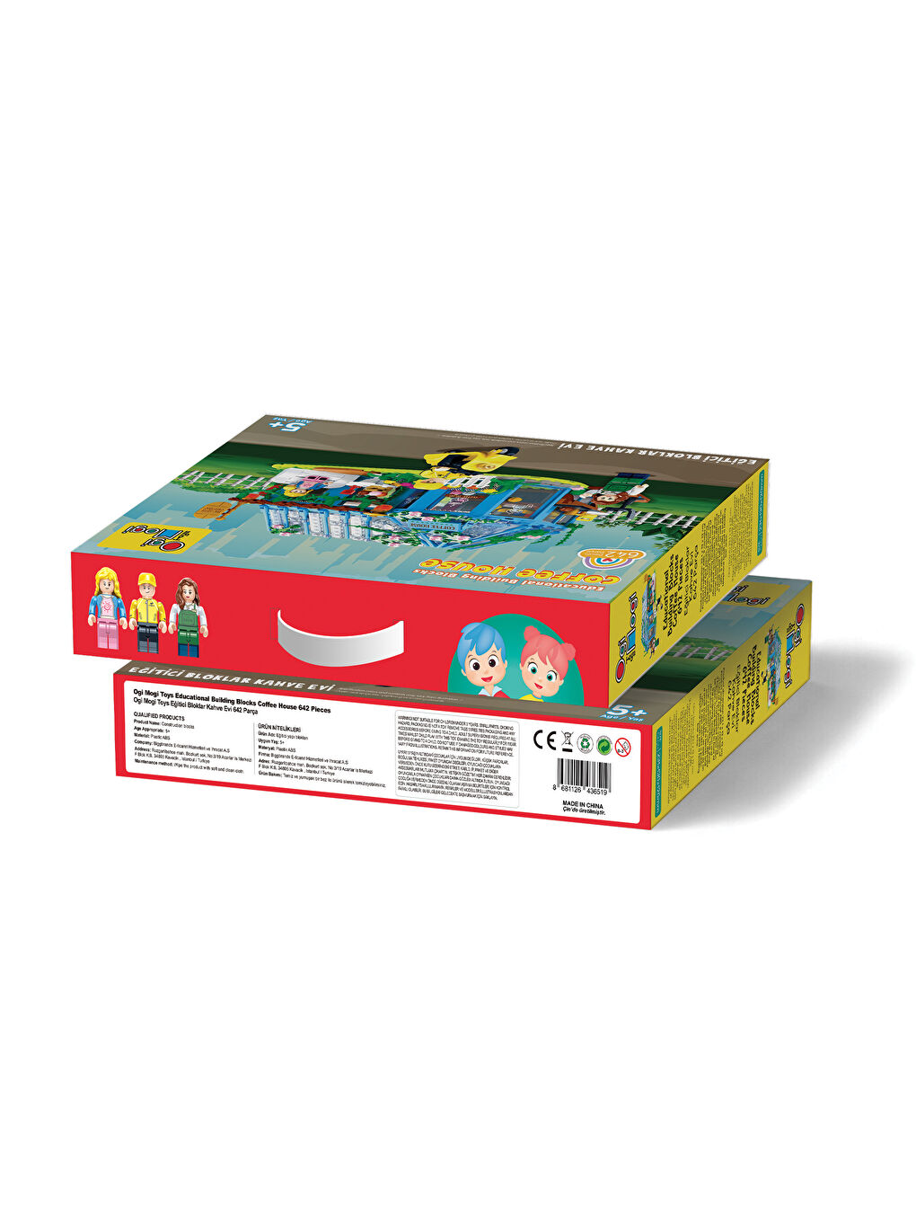 Eğitici Bloklar Kahve Evi 642 Parça Yapı Seti-4