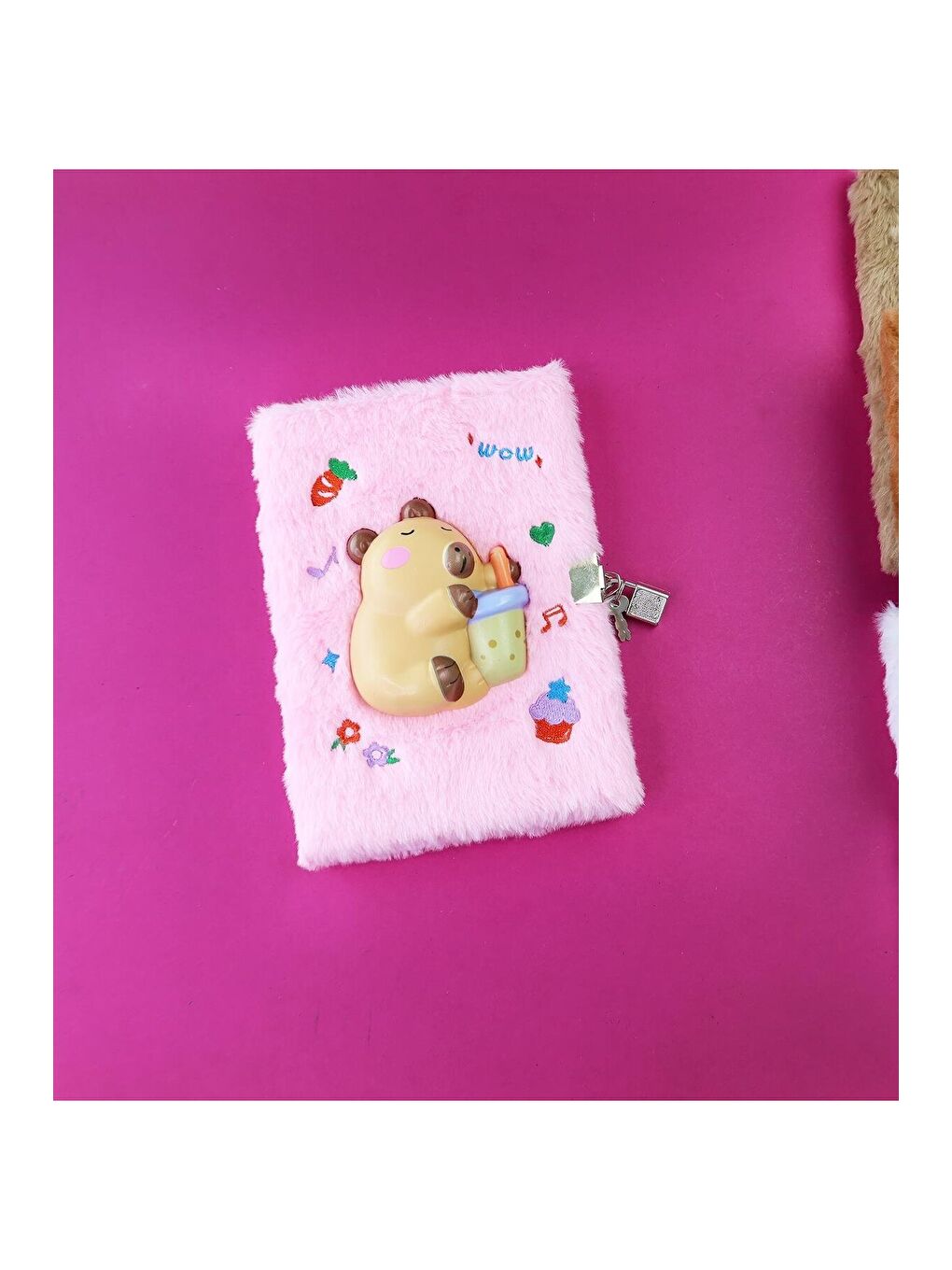 Sukişi Kapaklı Kilitli Günlük Defter