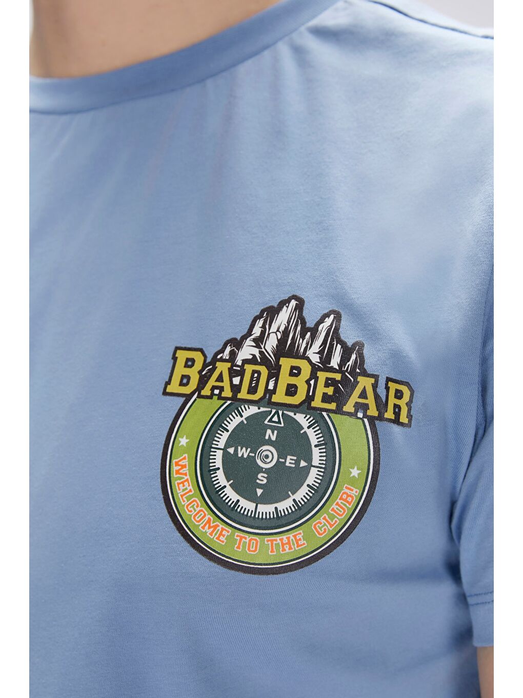 Anderson Element Mavi Erkek Baskılı Tişört-2