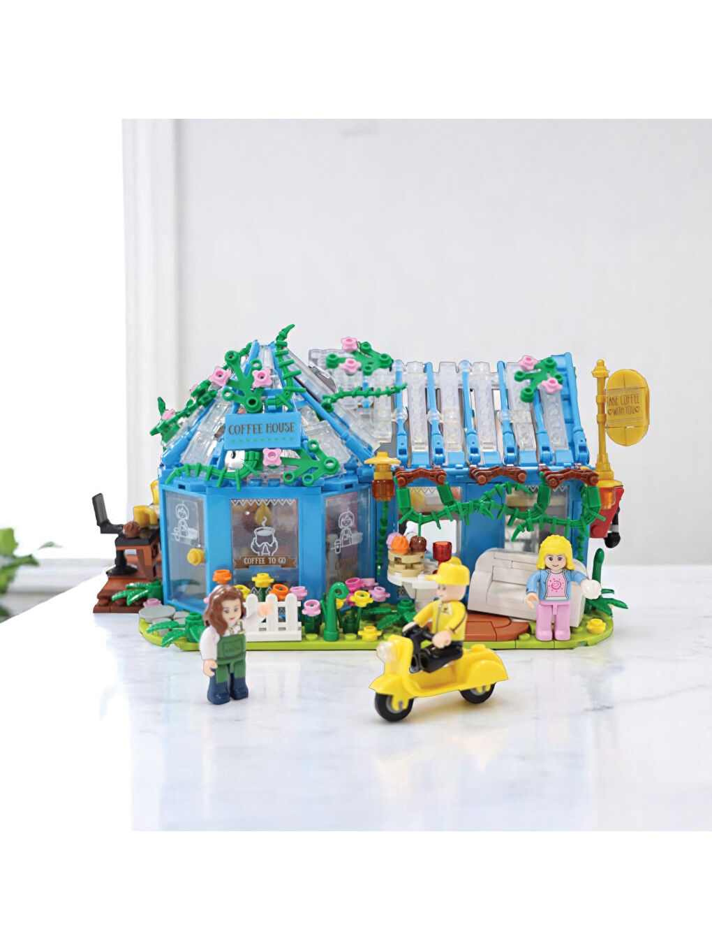 Eğitici Bloklar Kahve Evi 642 Parça Yapı Seti-6