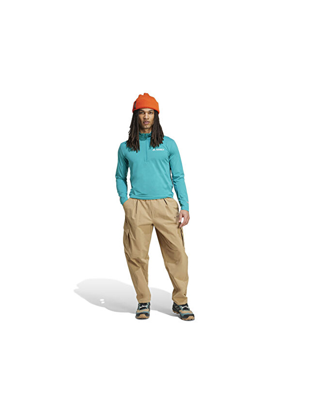 Ekru Terrex Cargo Pants Erkek Outdoor Pantolon Jm7424 Krem-3