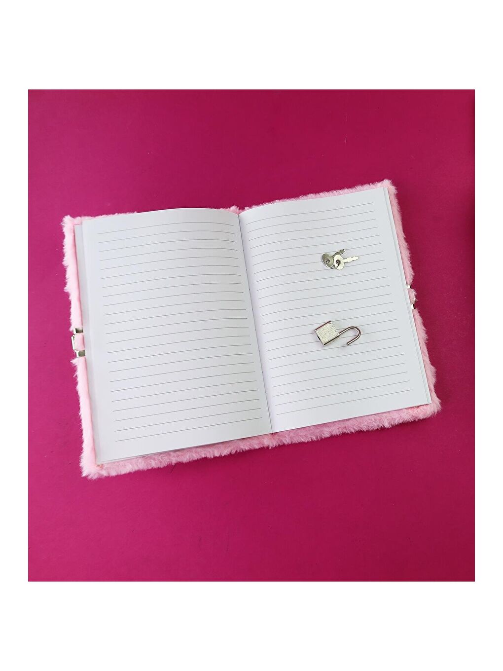 Sukişi Kapaklı Kilitli Günlük Defter-1