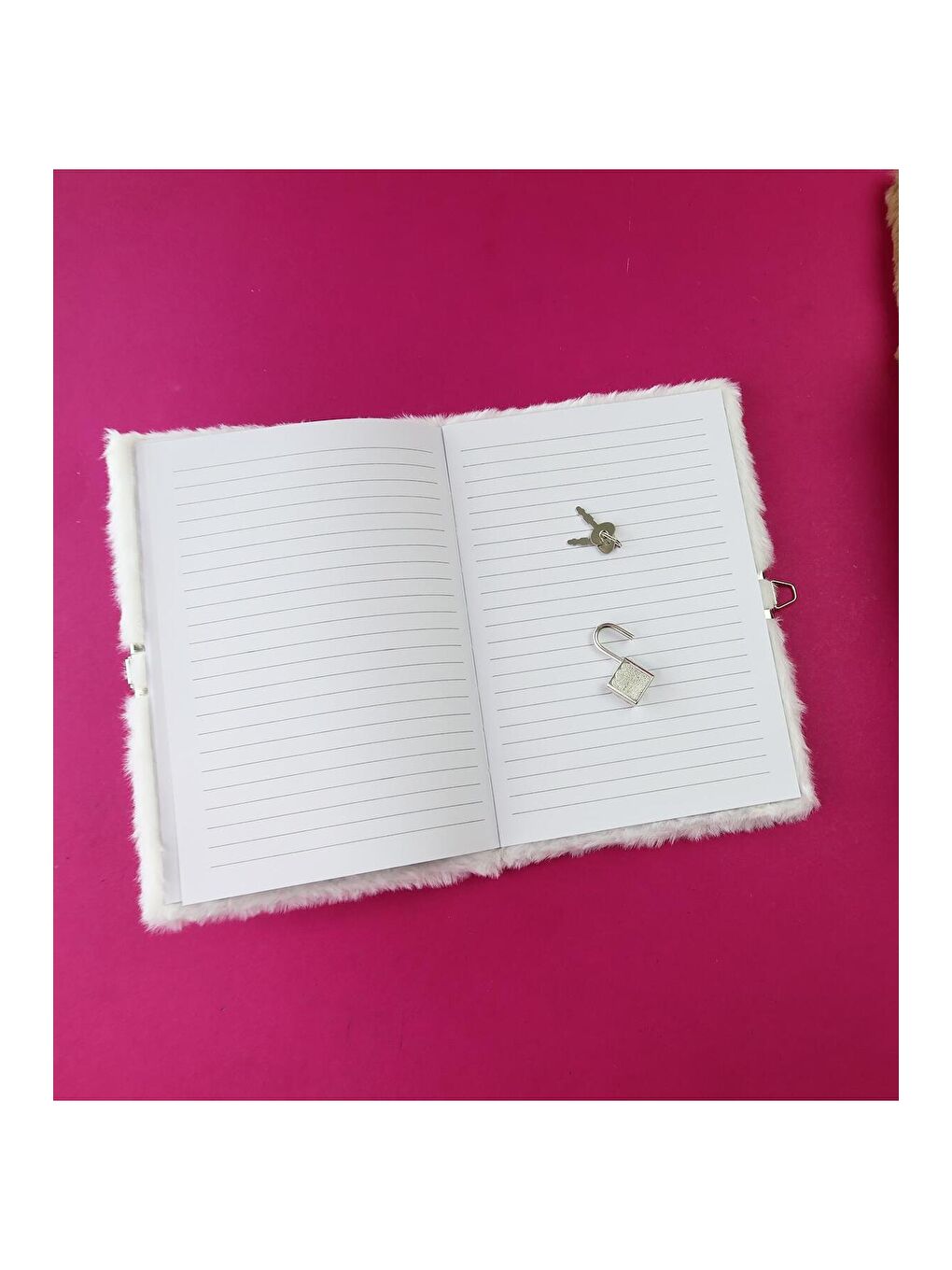 Sukişi Kapaklı Kilitli Günlük Defter-1