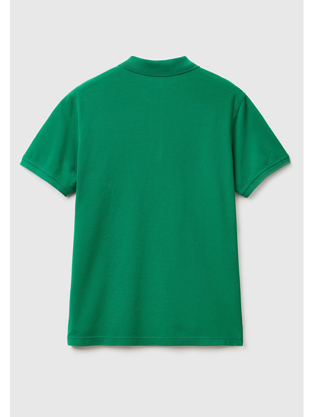 United Colors Of Benetton Erkek Koyu Yeşil Regular Fit Kısa Kollu Polo T-Shirt - 4