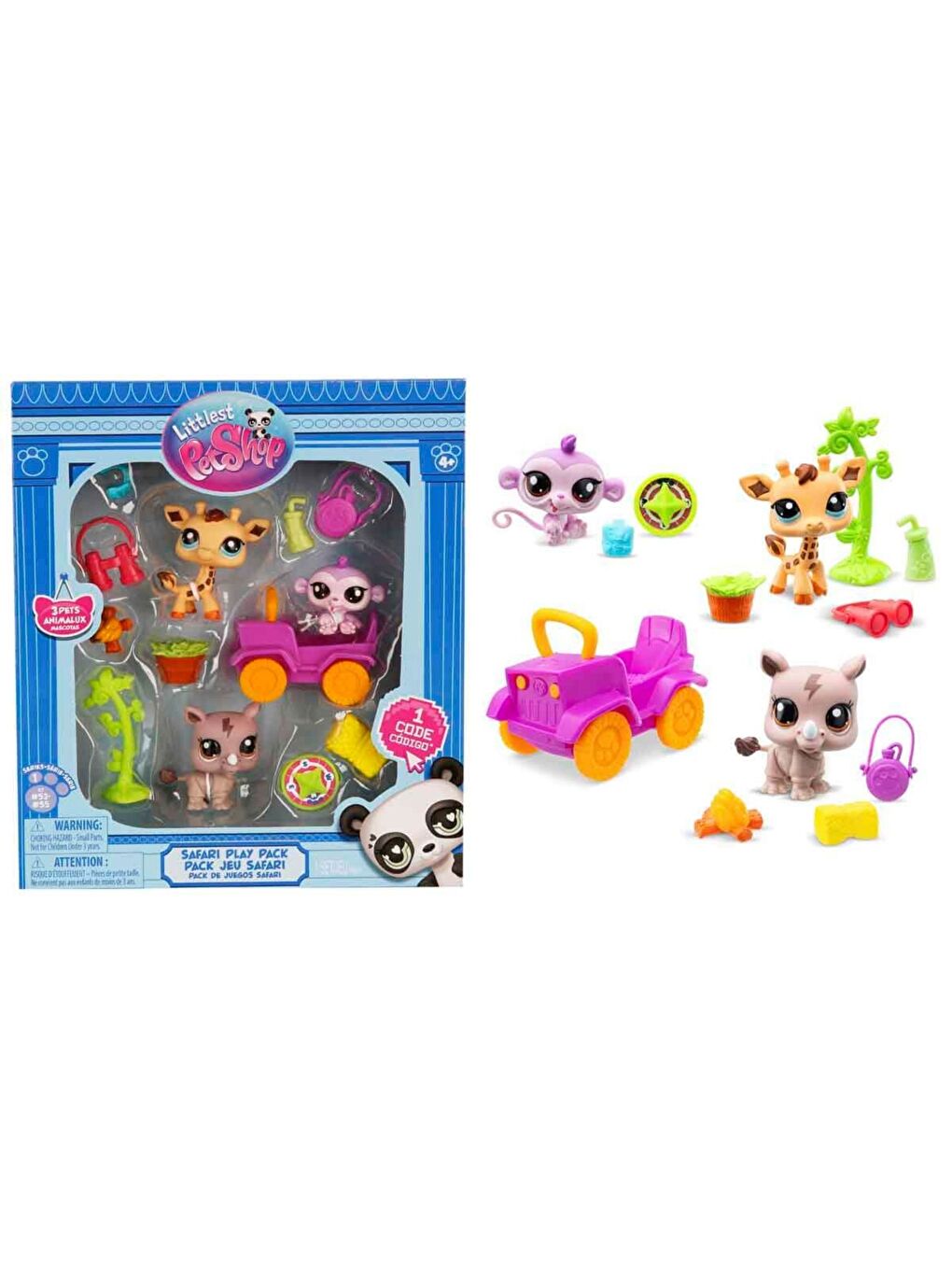 Minişler Safari Figür Oyuncak Seti-1