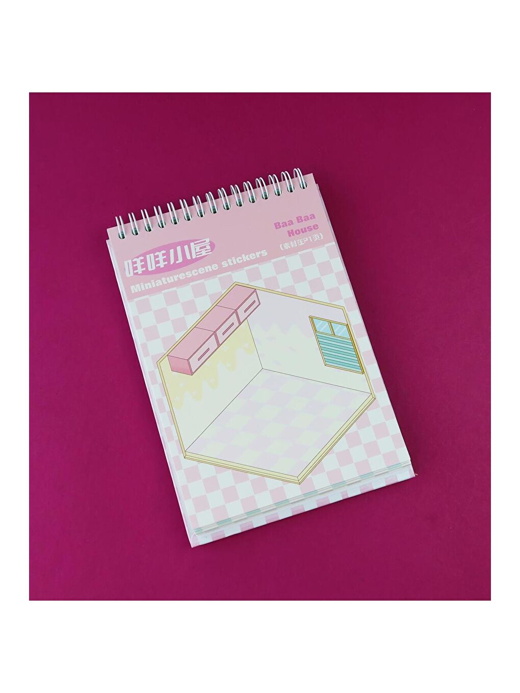 DIY Kendin Yap 5D Sahne Sticker Defteri - (20 Sahne + 20 Sticker)-2