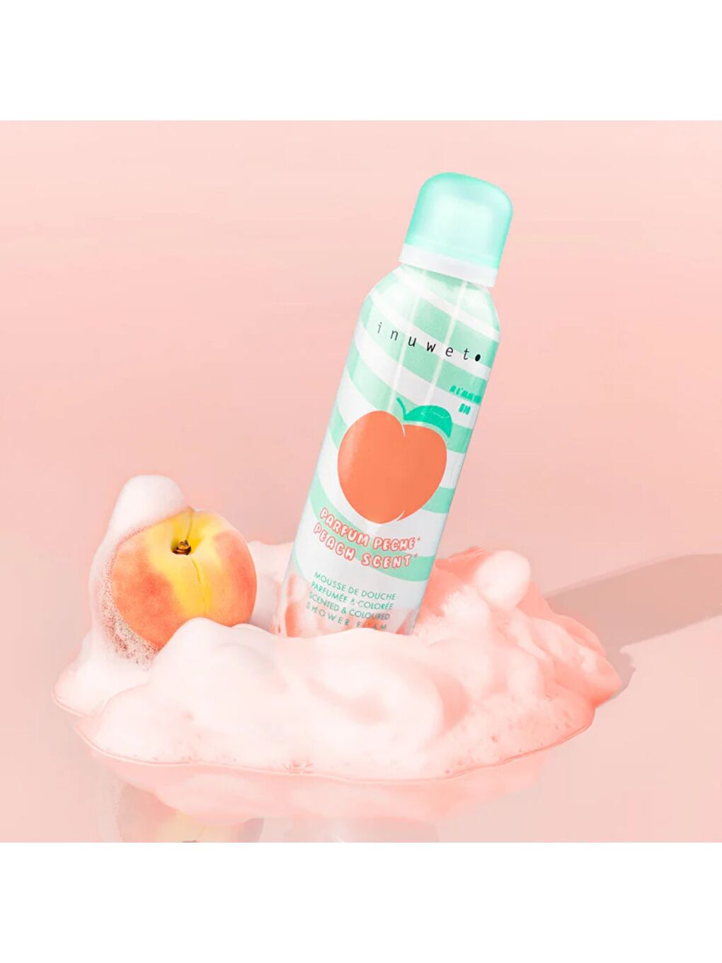 Şeftali Kokulu Duş Köpüğü 200ml-2