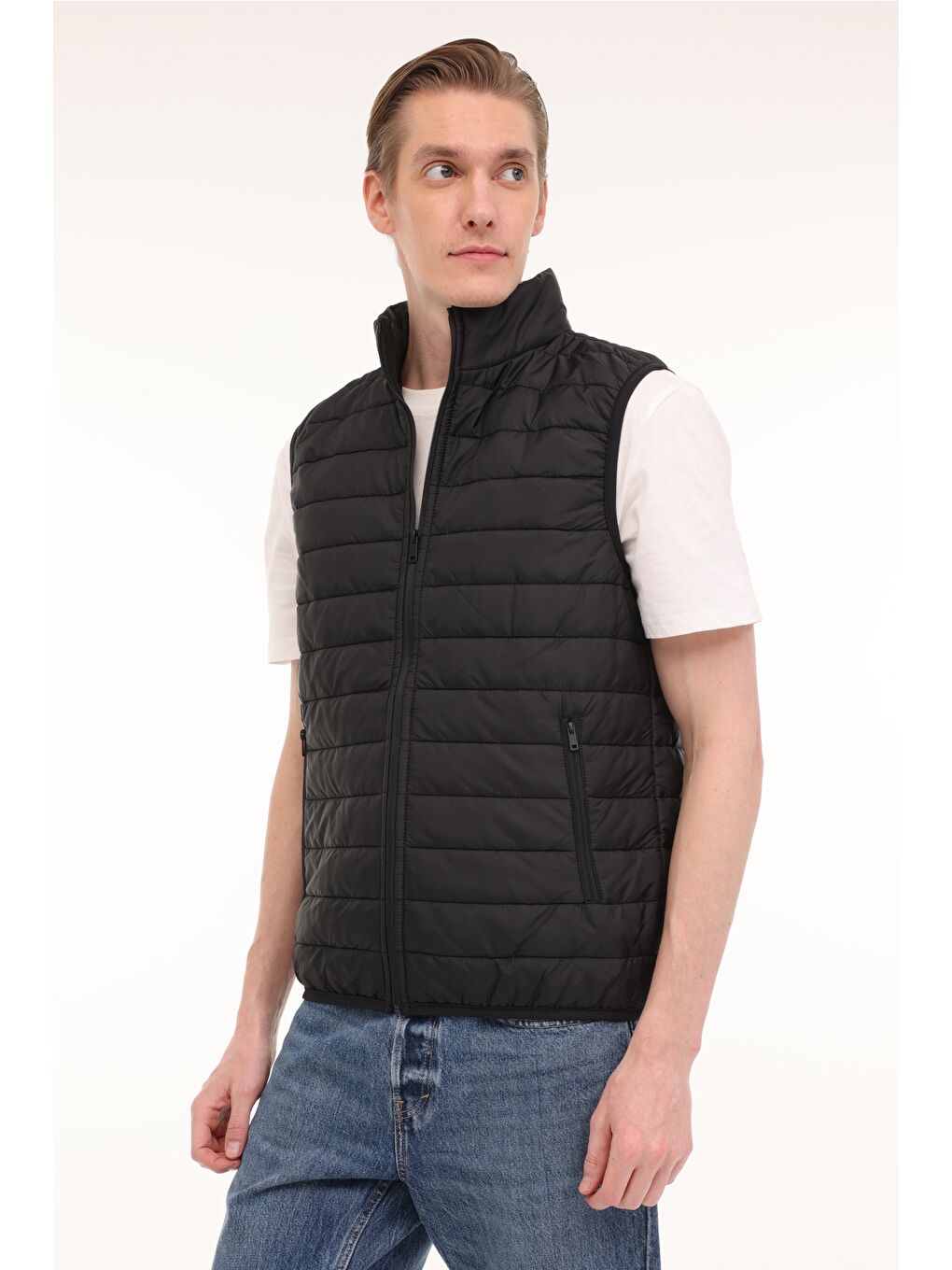 ML KING 4TY001 4PR Siyah Erkek Yelek-3