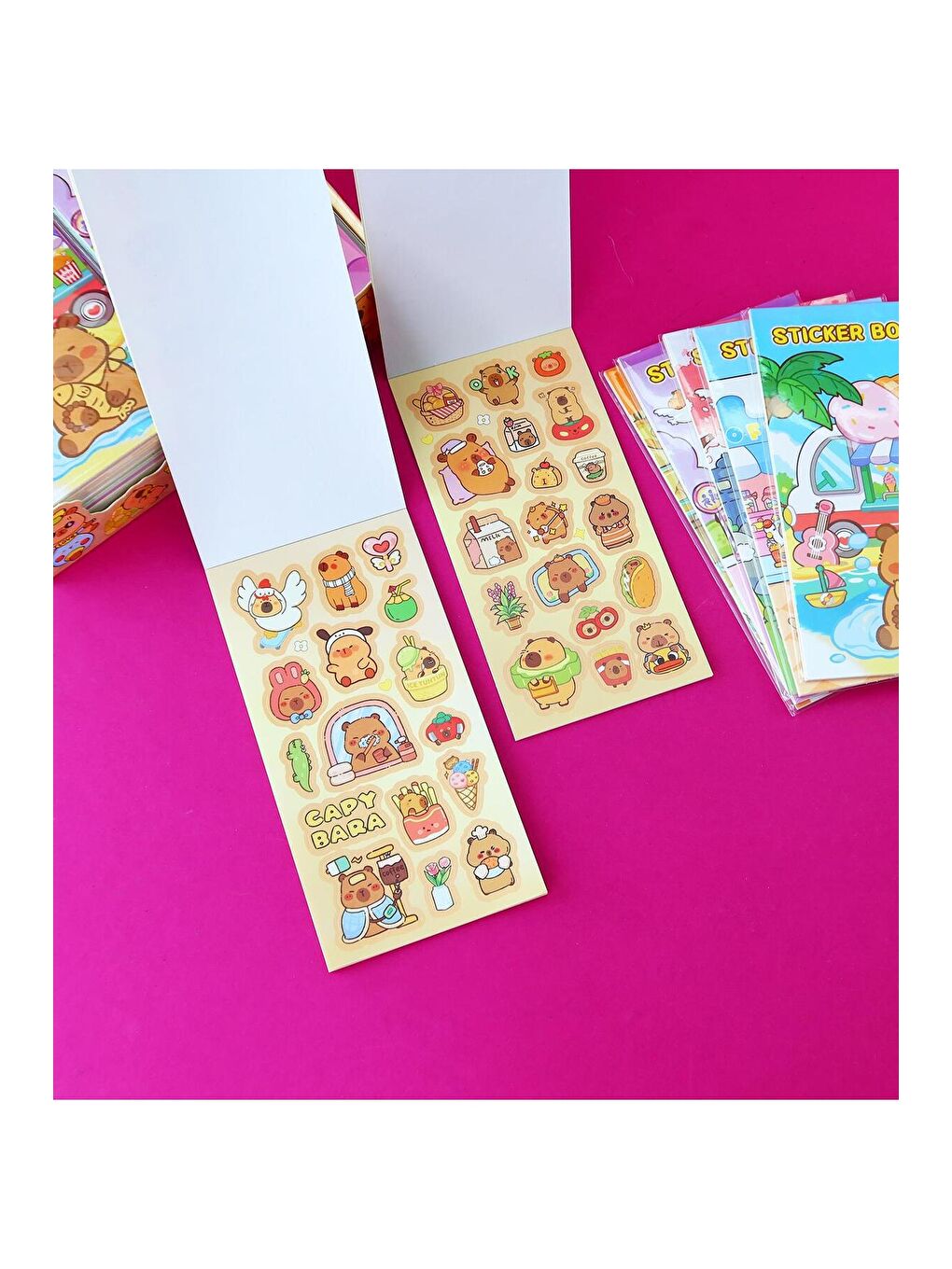 Tasarımlı Sticker Kitabı – 6 Sayfa-1