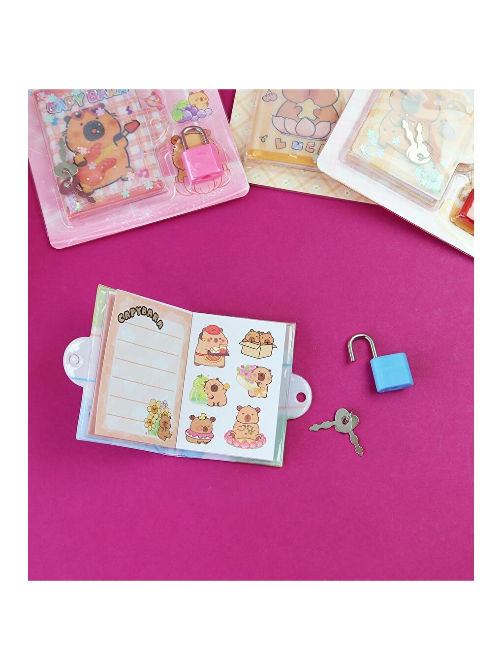 Kilitli Mini Defter – 24 Yaprak-1