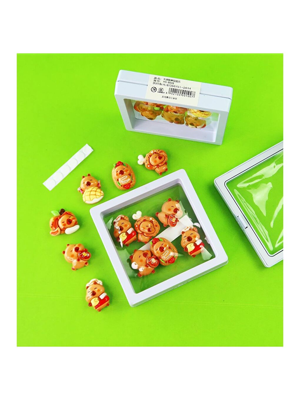 6'lı 3D Sticker Seti-1