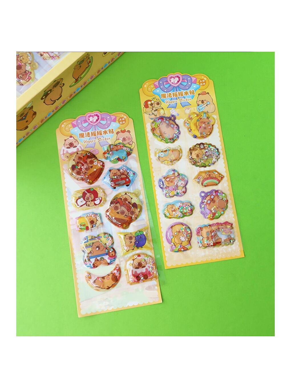 Tasarımlı Sulu Sticker