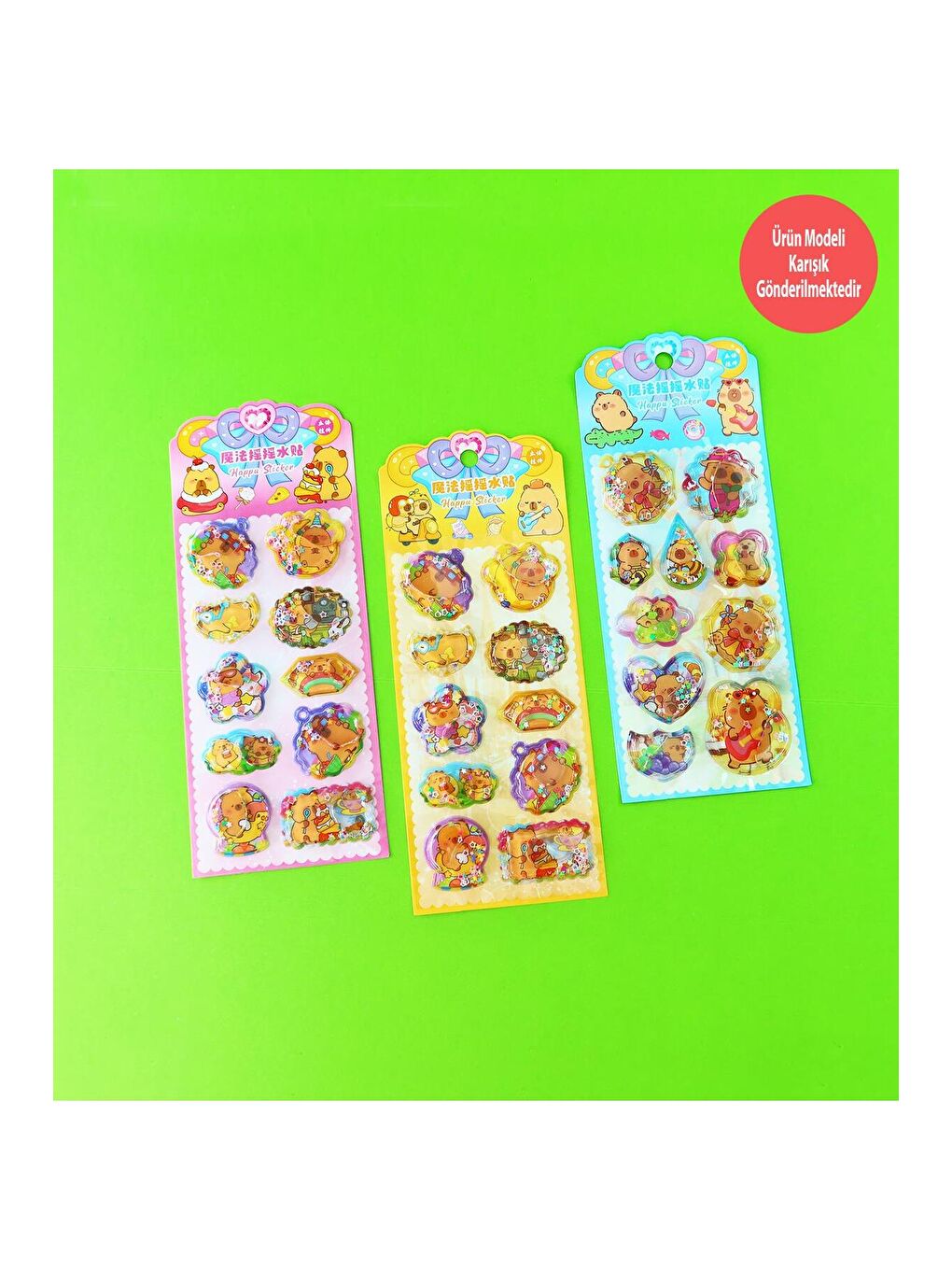 Tasarımlı Sulu Sticker-1