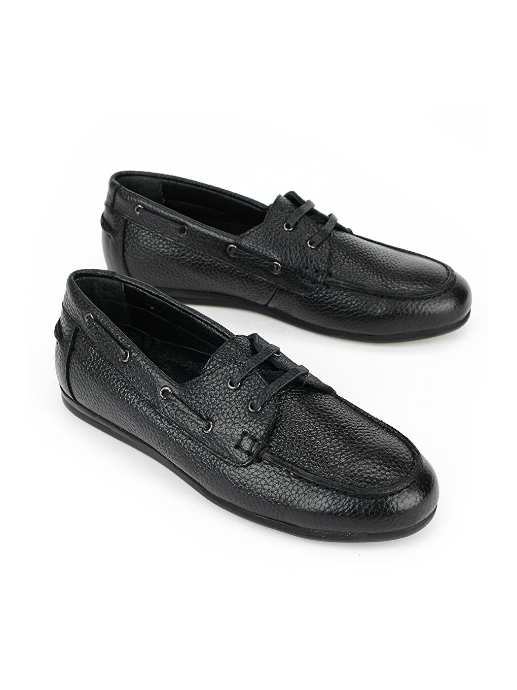 Kadın Hakiki Deri Günlük Ayakkabı 1611022Z2776 Siyah-1