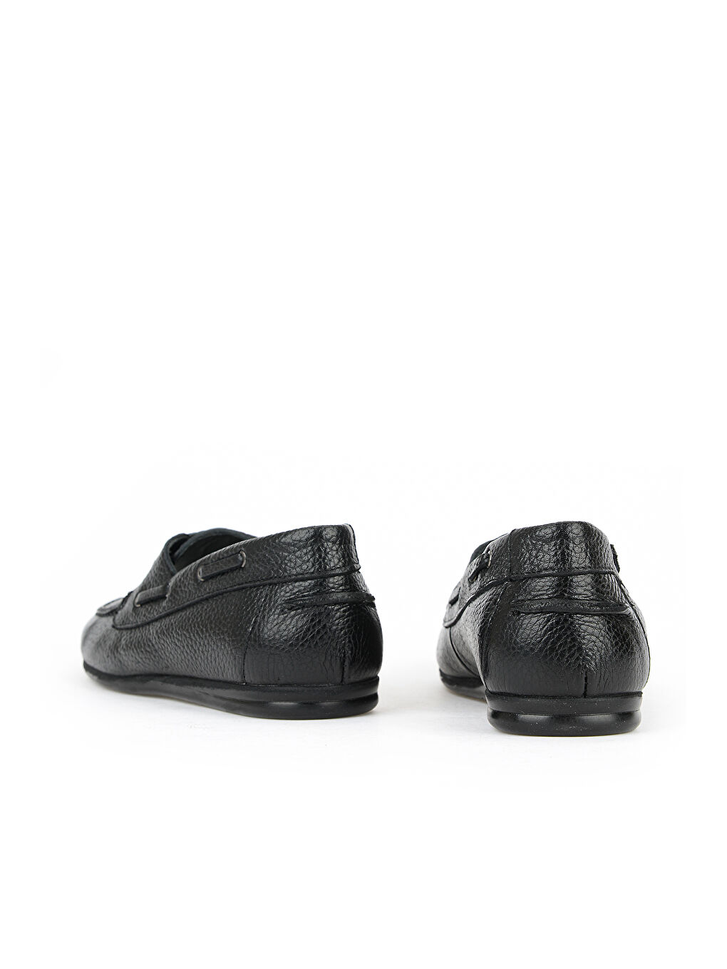 Kadın Hakiki Deri Günlük Ayakkabı 1611022Z2776 Siyah-2