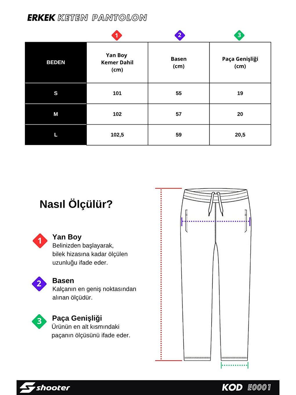 Siyah Erkek Premium Keten Pantolon Rahat Kalıp Dikiş Detaylı-3
