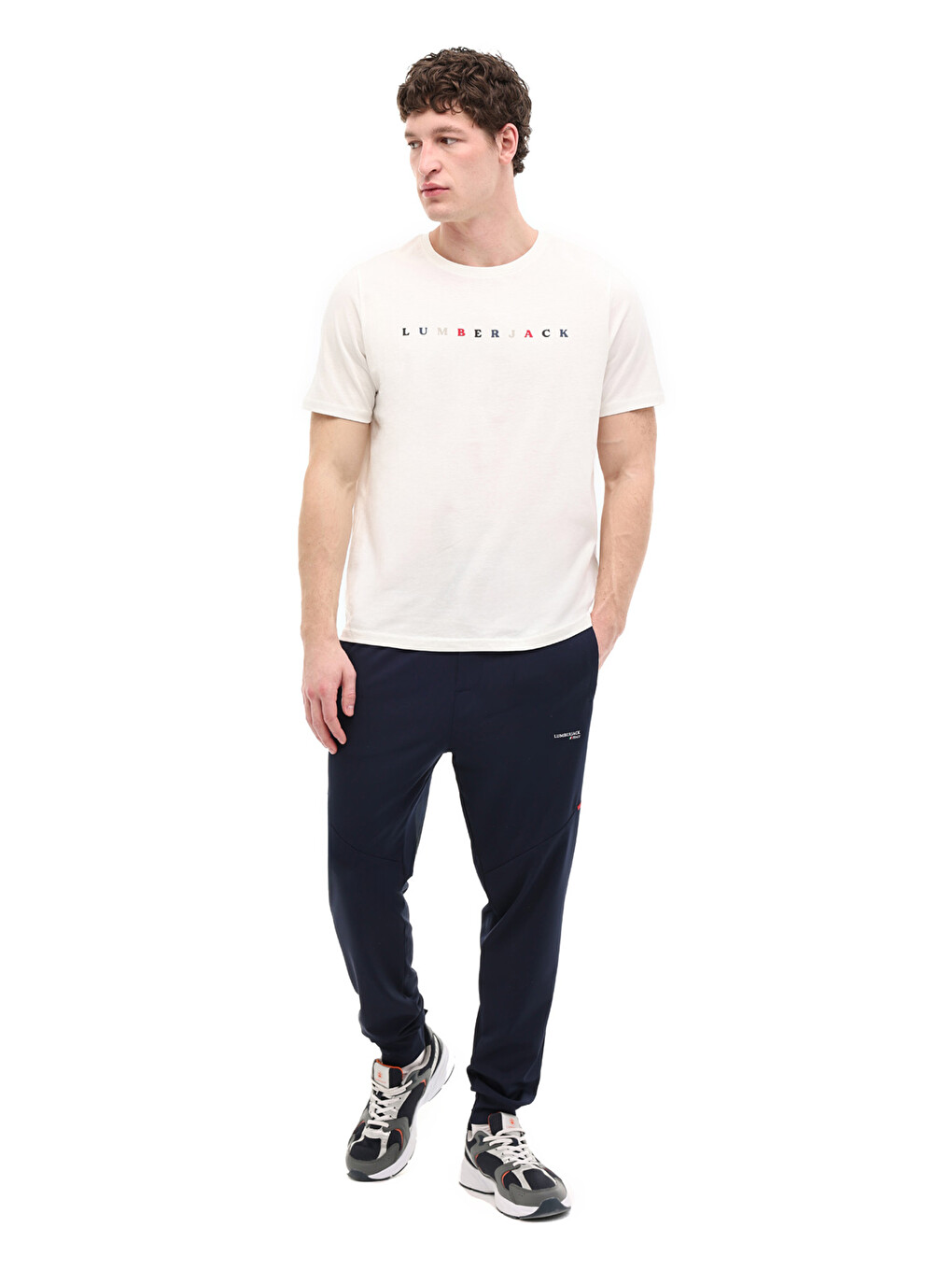 Bej ML MESSUS 11URBNG2022 Ekru Erkek Kısa Kol T-Shirt-2