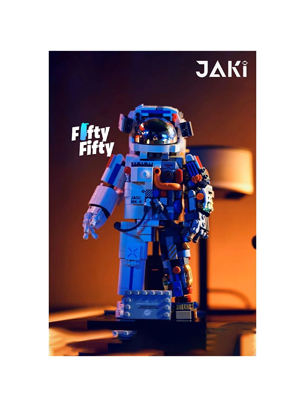 Jaki Şafak Projesi Astronotları Block Lego Yapı Oyuncağı 900 Parça (JK9106)-2