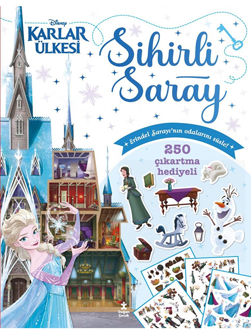 Disney Karlar Ülkesi - Sihirli Saray 250 Çıkartmayla Sayfaları Süsle! -