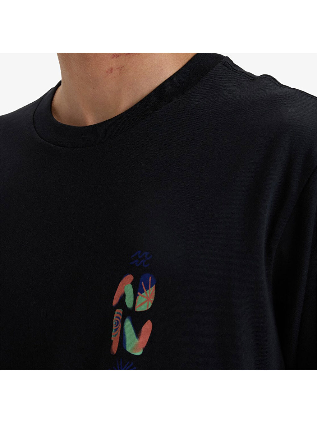 Abstract Trip Ss Erkek Siyah Tişört-3