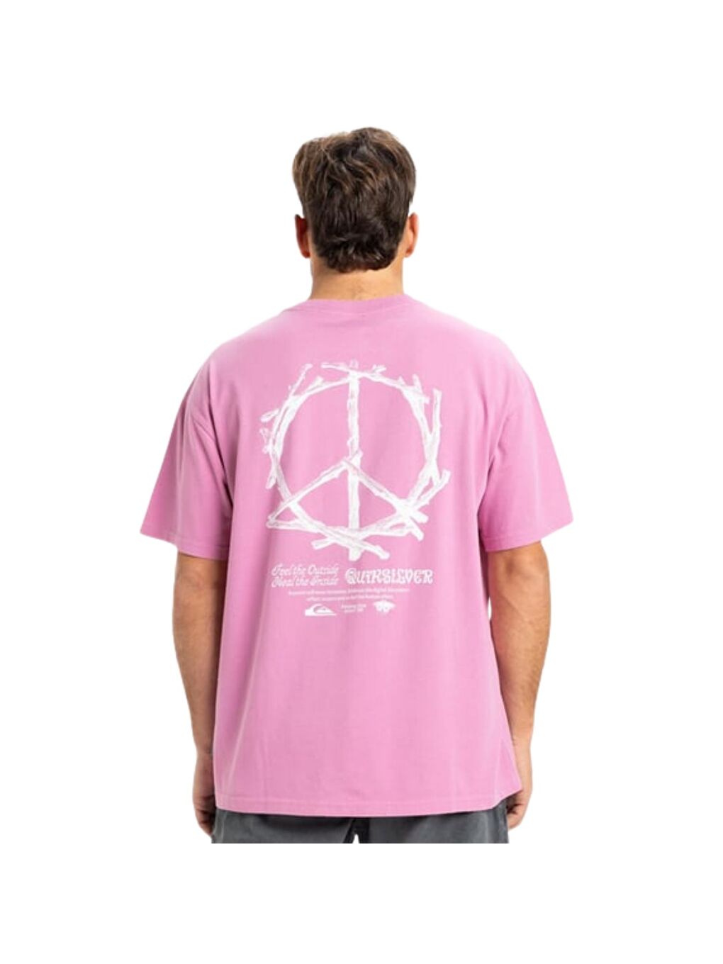 Hw Tree Connection Erkek Mor Tişört-3