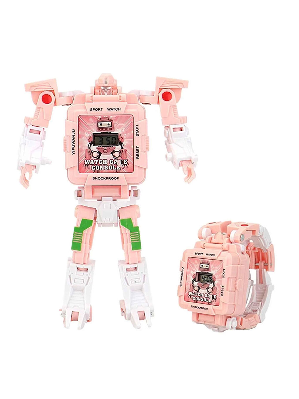 Dönüşebilen Robot Saat Oyun Konsolu-1