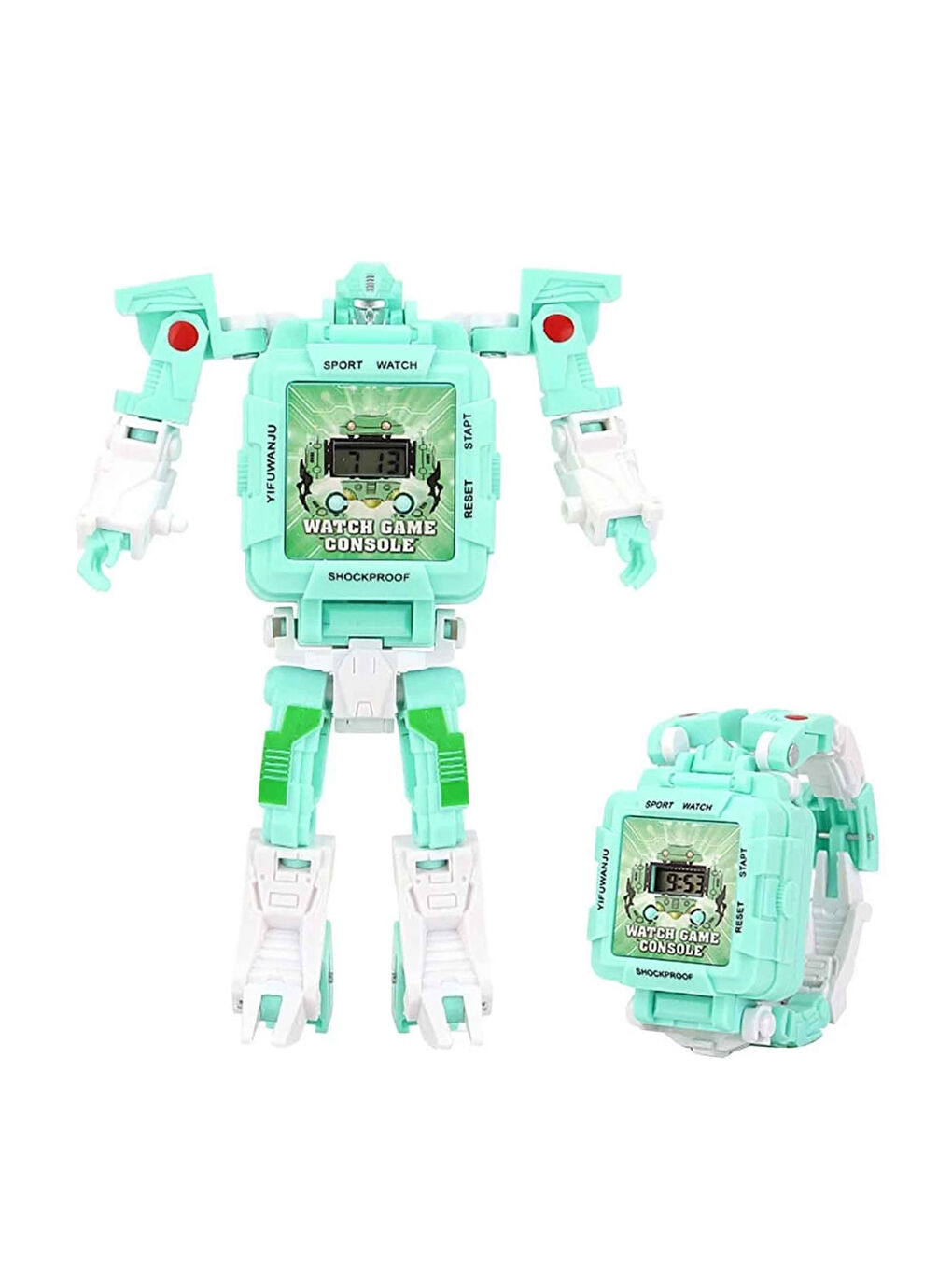 Dönüşebilen Robot Saat Oyun Konsolu-2