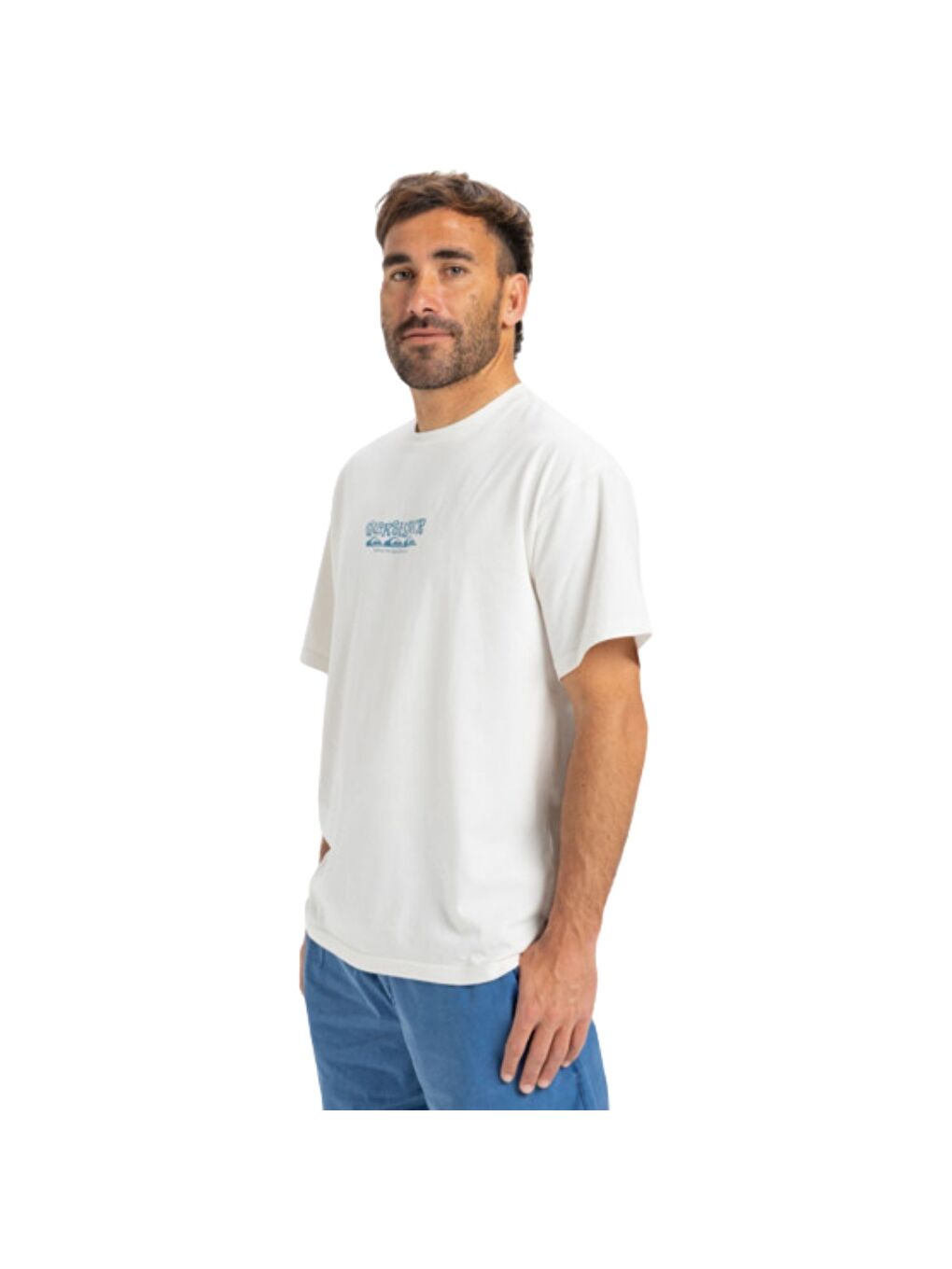 Hw Tree Connection Erkek Beyaz Tişört-1