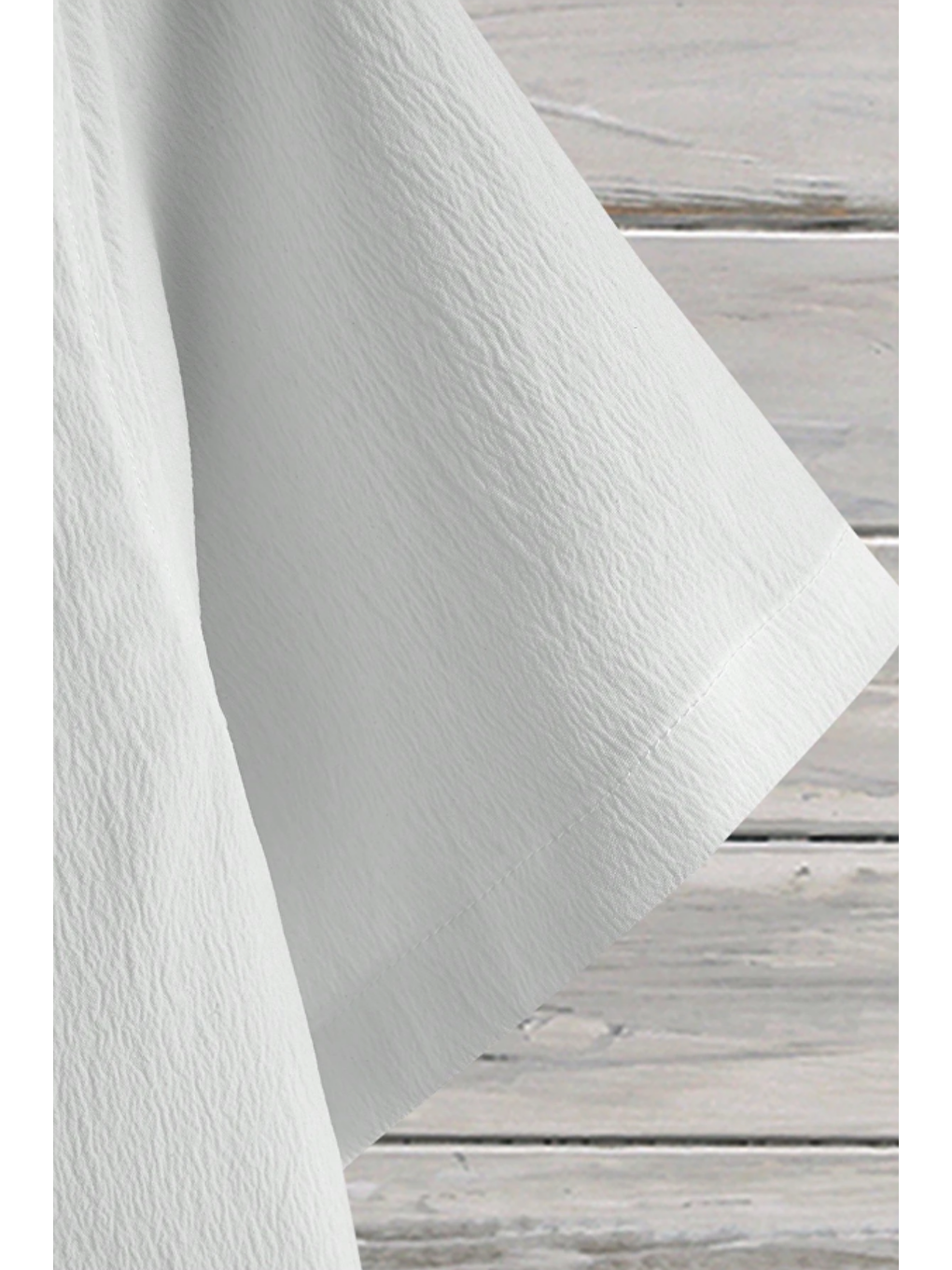 Beyaz Yarım Regular Apaş Yaka Kısa Kol Müslin Kumaş Erkek %100 Pamuk Gömlek-2