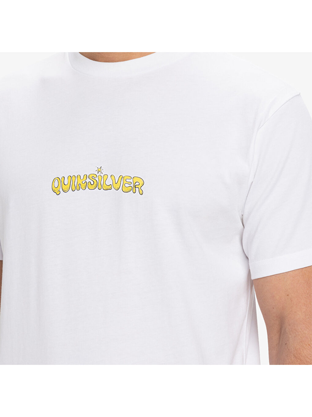 Ev Disconnect Effects Erkek Beyaz Tişört-2