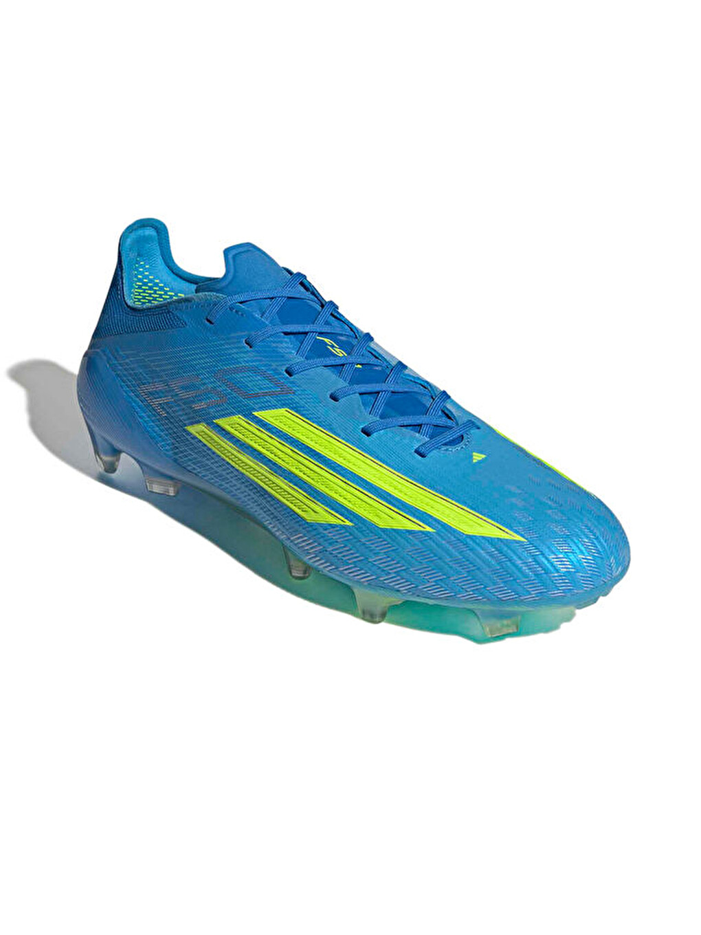 F50 Elite Fg Erkek Çim Zemin Kramponu Jr6450 Mavi-3