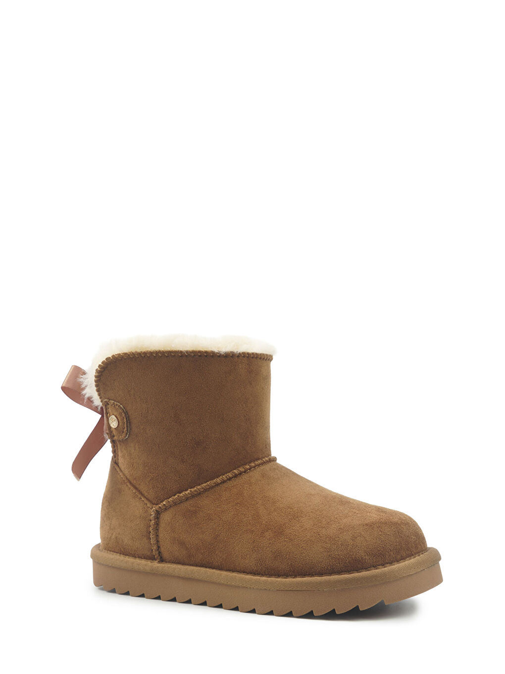 Kahverengi FLOWERY 5PR CAMEL. Kız Çocuk Bot-1