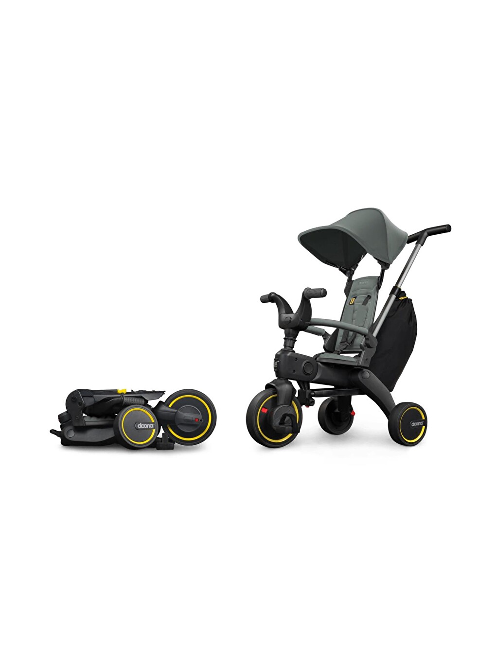 Liki Trike Tek Parça Katlanır 3 Tekerlekli Bebek Bisikleti S3-7