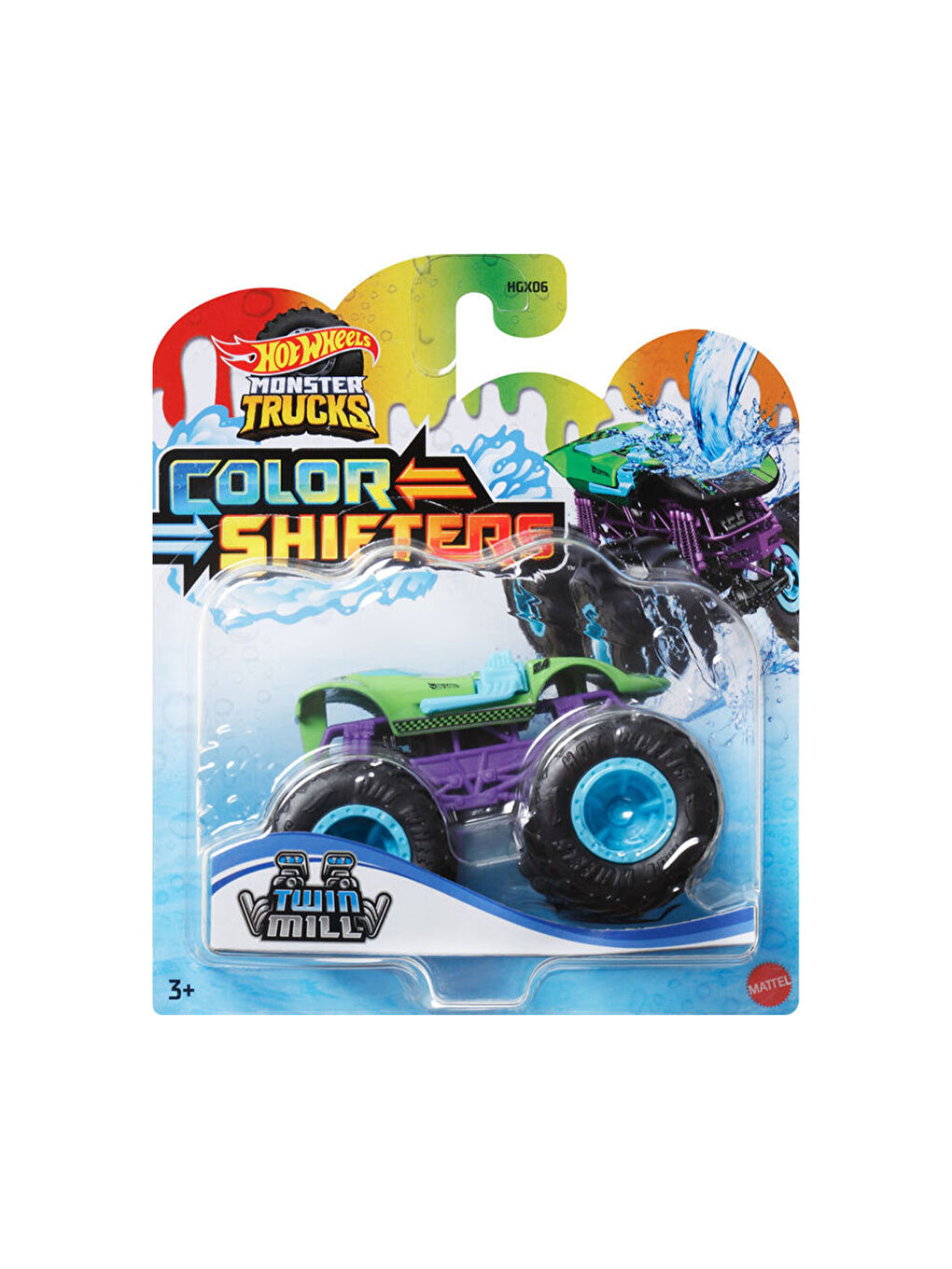 Hot Wheels Karışık Monster Trucks Color Shifters Renk Değiştiren Araçlar Twin Mill HVH86