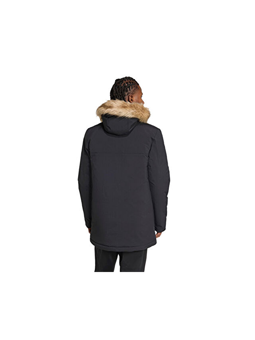 Paveric Fur Par Erkek Günlük Mont Jm3919 Siyah-1