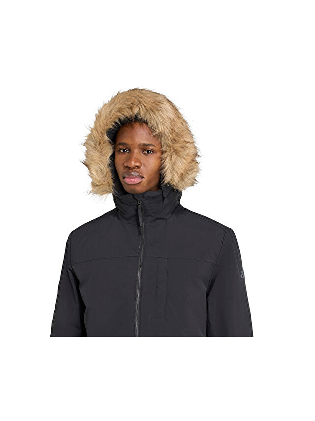 Paveric Fur Par Erkek Günlük Mont Jm3919 Siyah-3