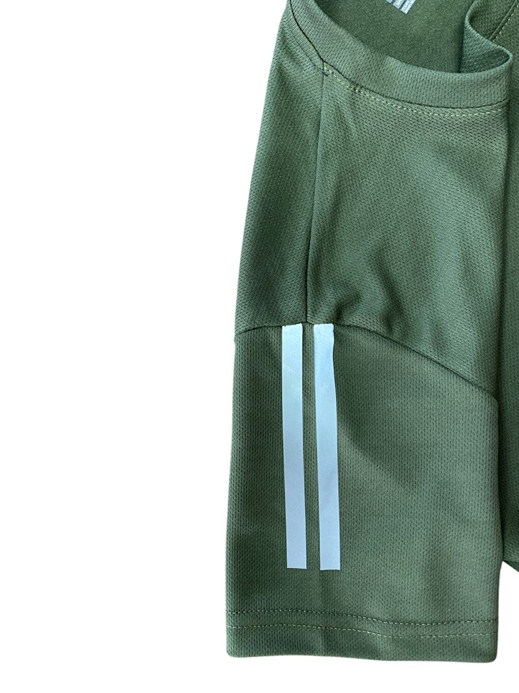 Haki Erkek Kısa Kollu Spor Hızlı Kuruma Özellikli T-shirt-2