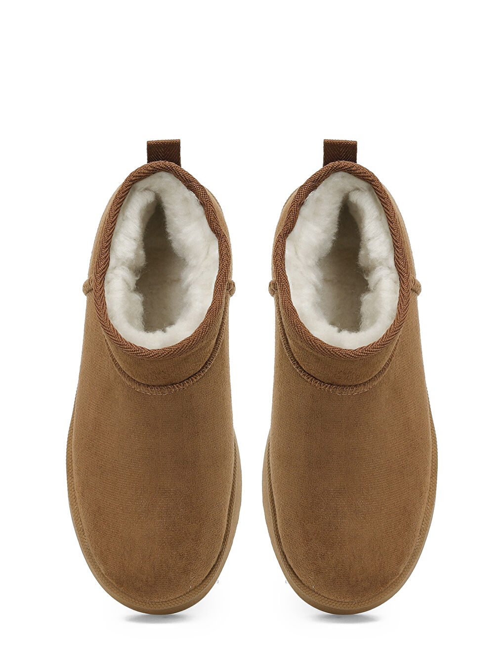 Kahverengi 24K-1030 4PR Taba Kadın Kar Botu-3