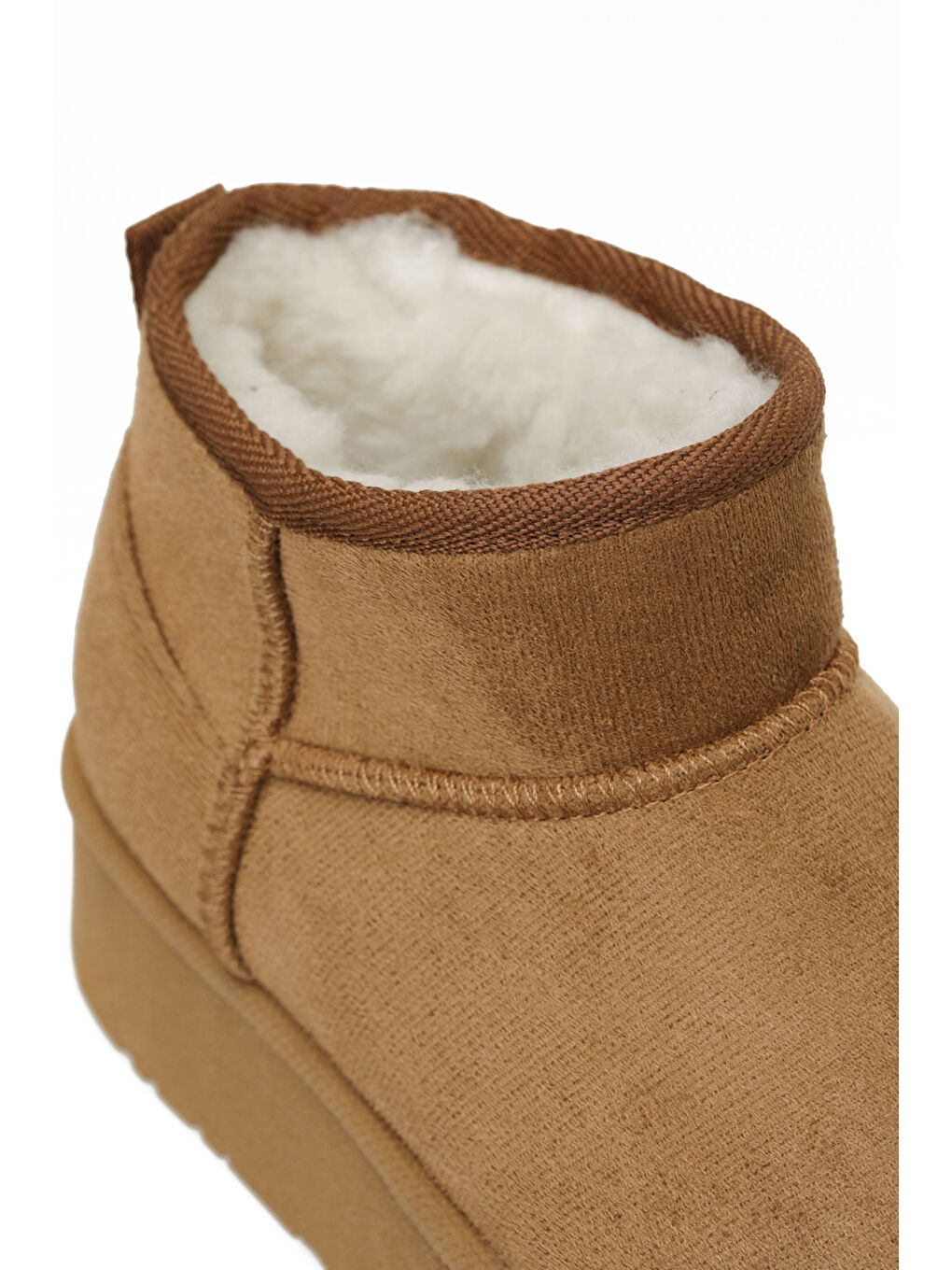 Kahverengi 24K-1030 4PR Taba Kadın Kar Botu-6