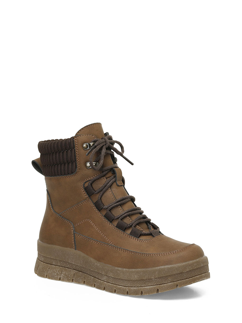 Kahverengi 324623N.Z 4PR Taba Kadın Kar Botu-1