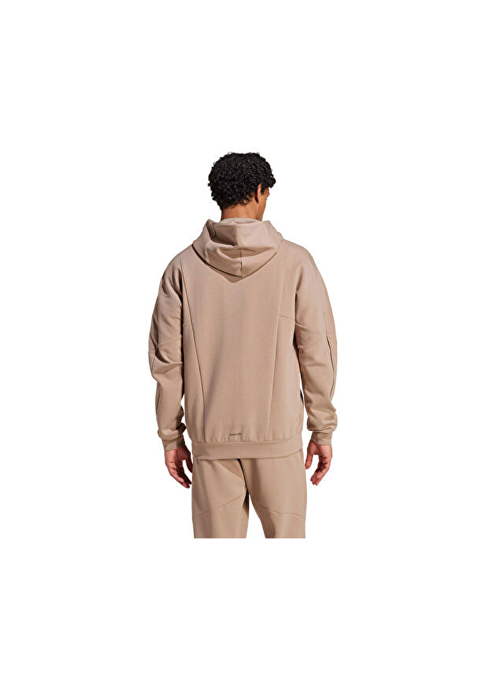 Ekru D4t Full-zip Ho Erkek Günlük Fermuarlı Sweatshirt Jx0690 Krem-1