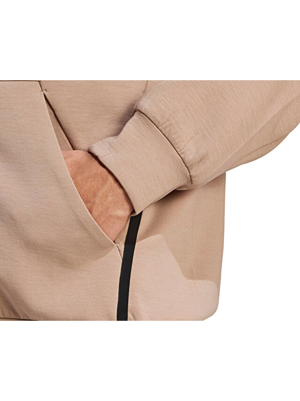 Ekru D4t Full-zip Ho Erkek Günlük Fermuarlı Sweatshirt Jx0690 Krem-4